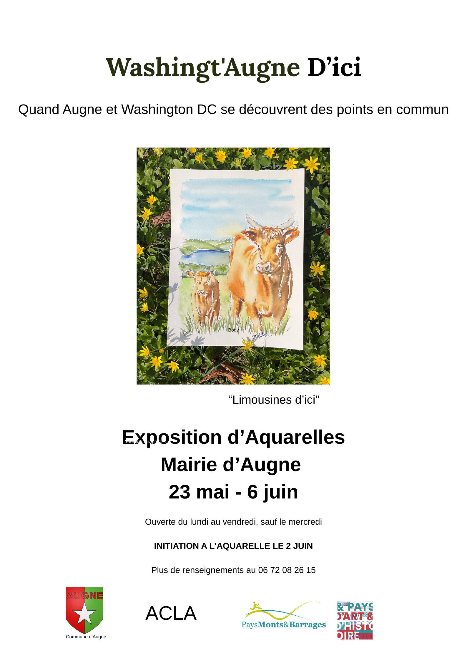 Initiation à l'Aquarelle