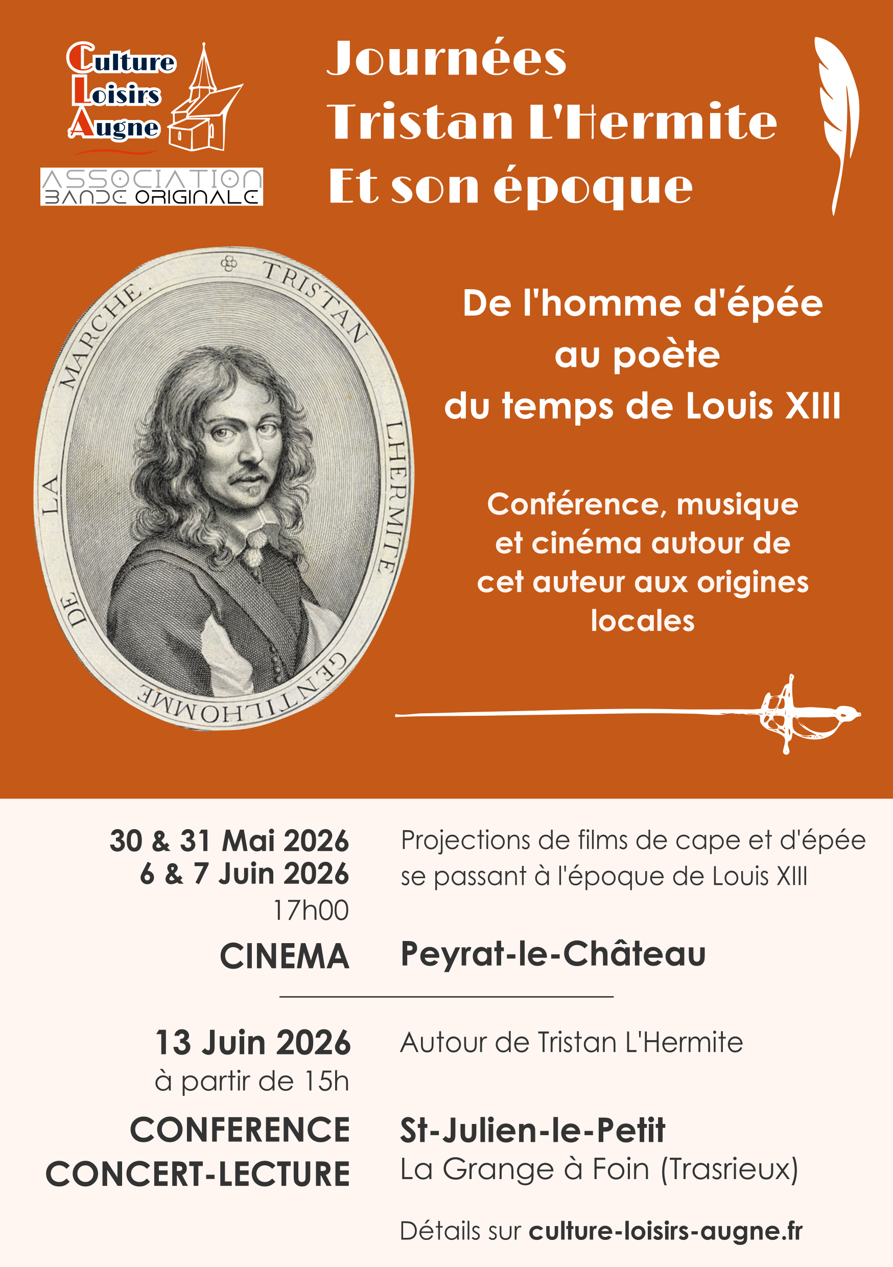 Journées « Tristan L’Hermite et son époque »